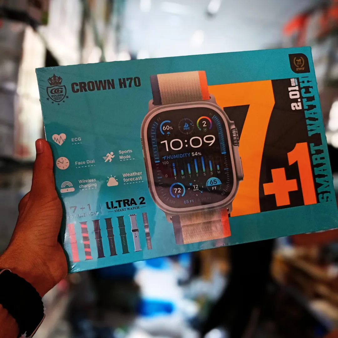 CROWN H70 7+1 Ultra 2: Smartwatch for Versatile Performance - Image 6